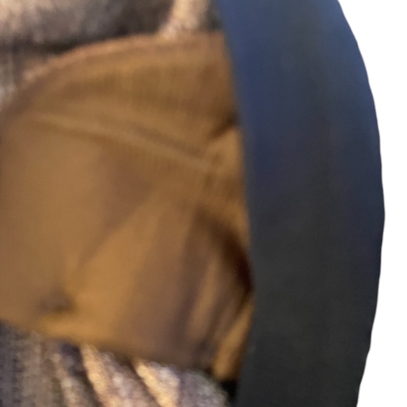 Exclusively Misook Knit Cardigan Sweater Gold Black Ikat Print Button Front Med - Picture 9 of 10